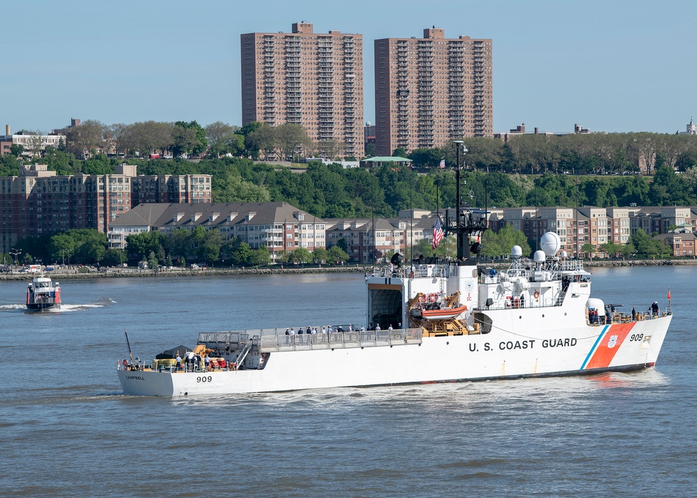 Fleet Week New York 2019 Parade of Ships