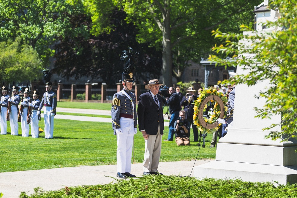 Alumni Wreath Laying Ceremony and Review