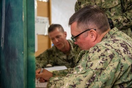 NMCB 14 Reservists prepare for command post exericse