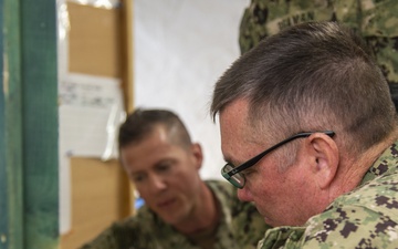 NMCB 14 Seabees conduct Command Post Exercise