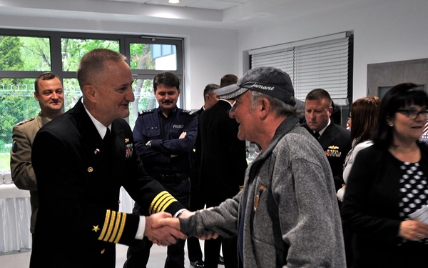 Navy, Missile Defense Agency Hold a Town Hall for People Living Near the Aegis Ashore Site Under Construction in Poland