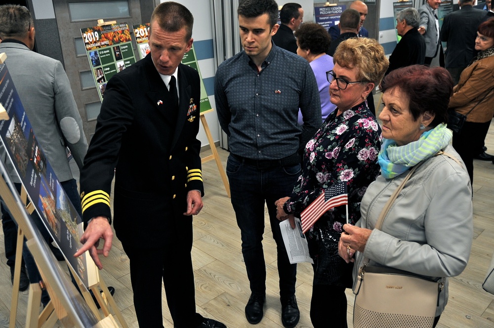 Navy, Missile Defense Agency Hold a Town Hall for People Living Near the Aegis Ashore Site Under Construction in Poland