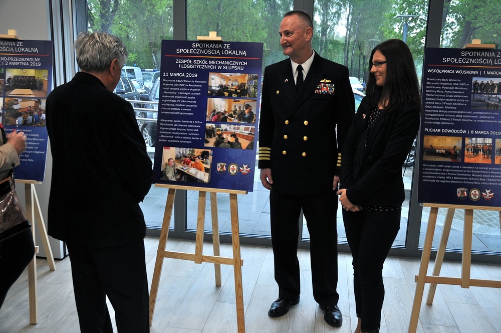 Navy, Missile Defense Agency Hold a Town Hall for People Living Near the Aegis Ashore Site Under Construction in Poland