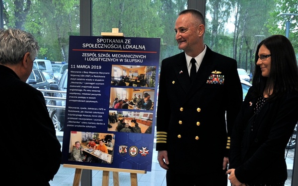 Navy, Missile Defense Agency Hold a Town Hall for People Living Near the Aegis Ashore Site Under Construction in Poland