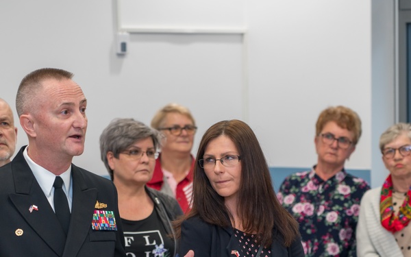 Navy, Missile Defense Agency Hold a Town Hall for People Living Near the Aegis Ashore Site Under Construction in Poland
