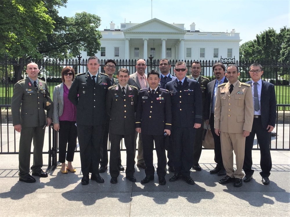 Foreign partners make historic trip to White House