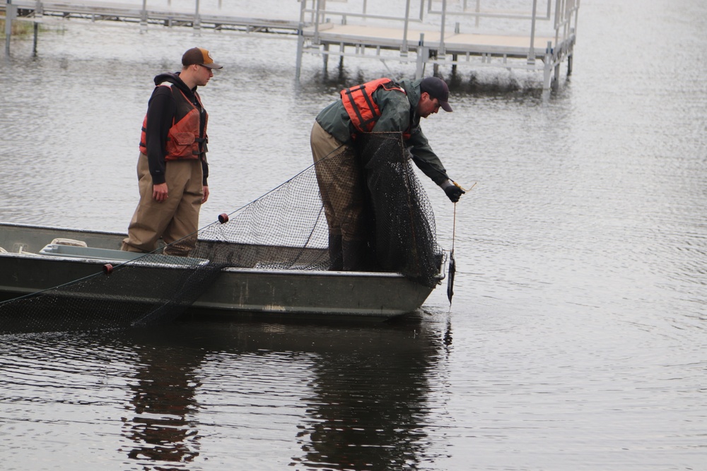 Fish population surveys help improve Fort McCoy’s fisheries management