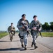 Airmen participate in 5K ruck march