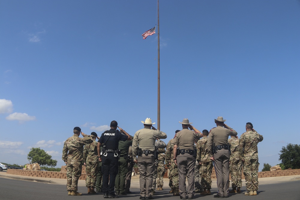 7th Security Forces Squadron, Abilene Police Department honor fallen through skills, teamwork