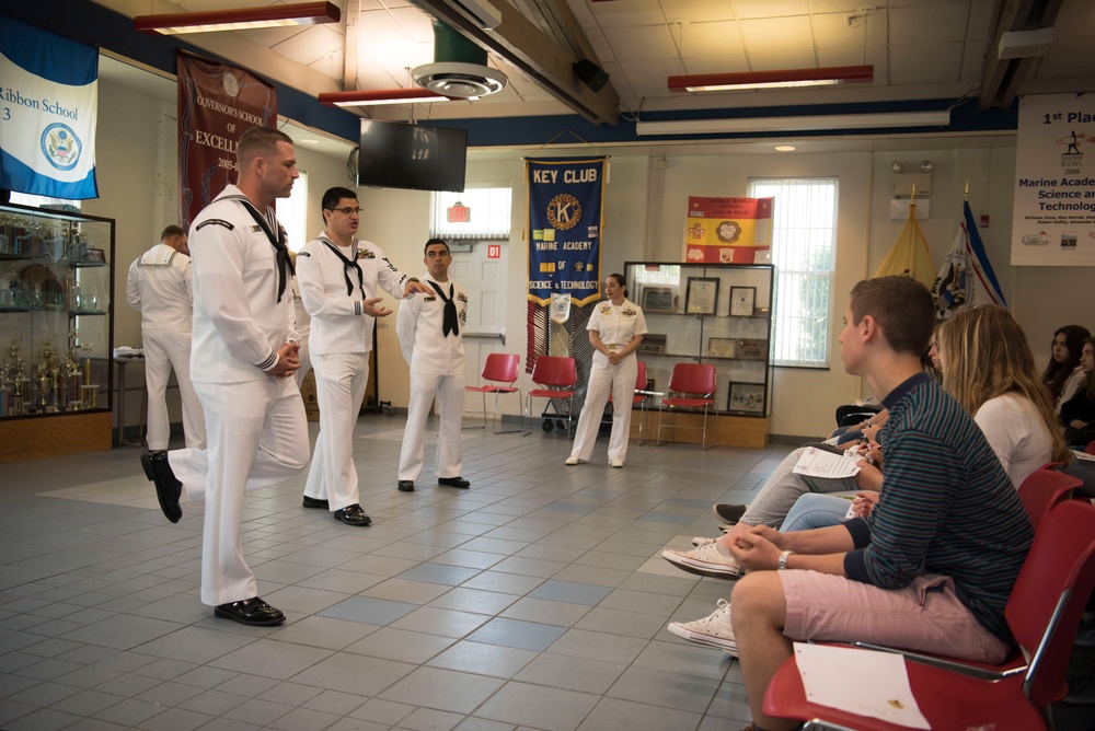 Navy Recruiting Swarms New York