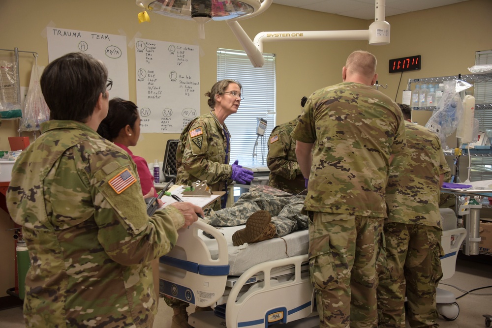 Army medics prepare for mass casualty response