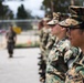 U.S. Marines conduct honor guard practice