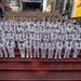 Fleet Week Iconic Photo at the Times Square Red Steps