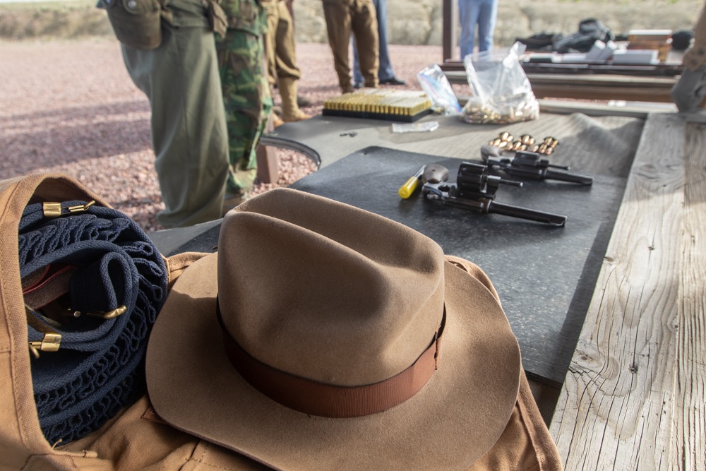 Shooting into the past: retired Soldier shares history with the next generation