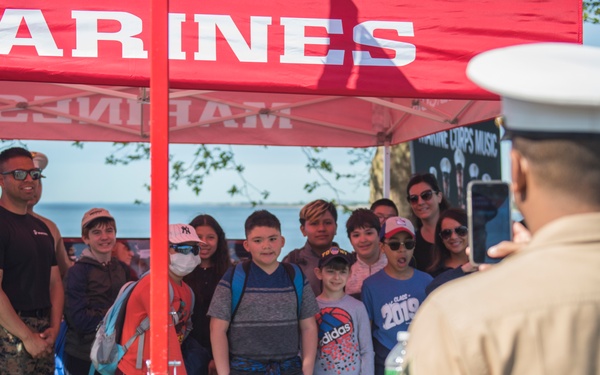 Fort Hamilton Salute to the Ships of Fleet Week