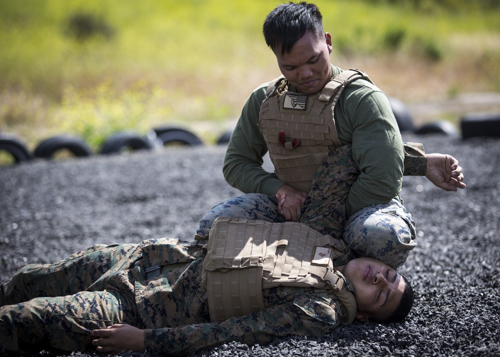 Speed and Intensity: Marines with 1st MAR DIV execute MCMAP