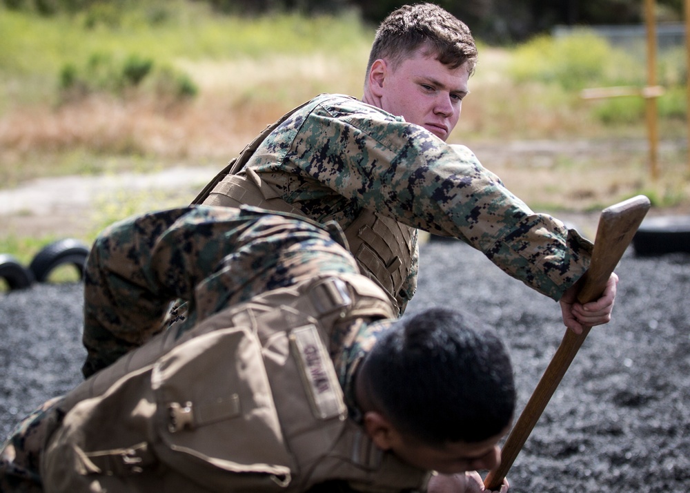 Speed and Intensity: Marines with 1st MAR DIV execute MCMAP