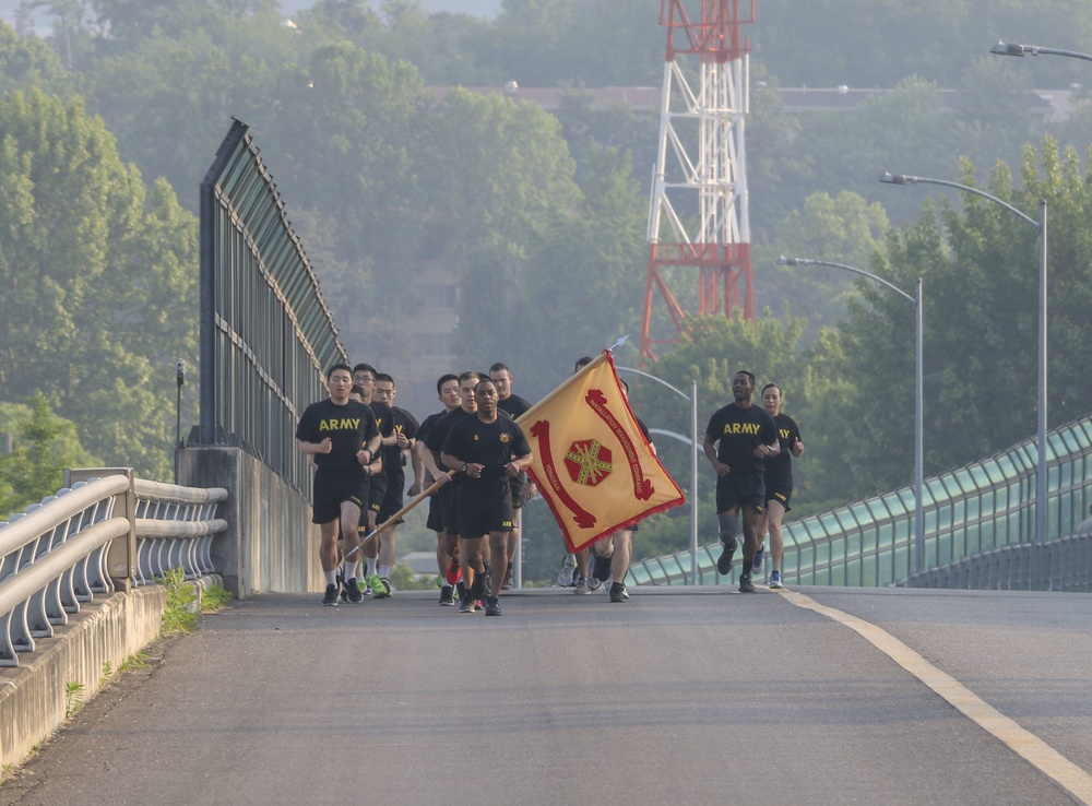 USAG Yongsan post run