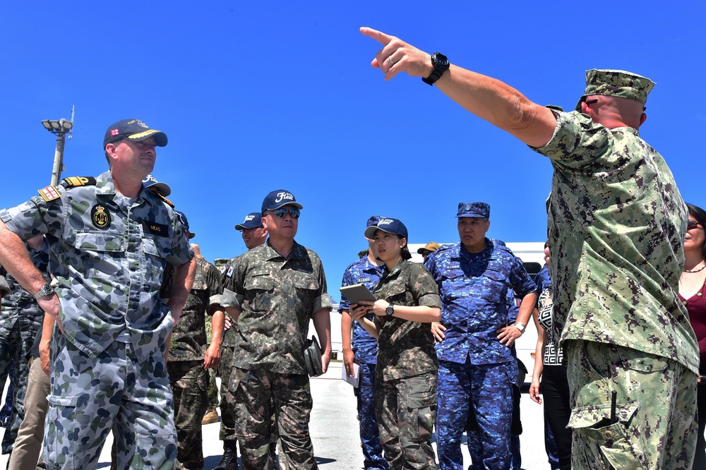 Exercise Pacific Vanguard commences aboard the U.S. 7th Fleet flagship USS Blue Ridge