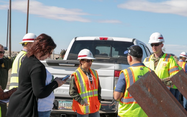 Corps, contractors conduct border barrier assessments