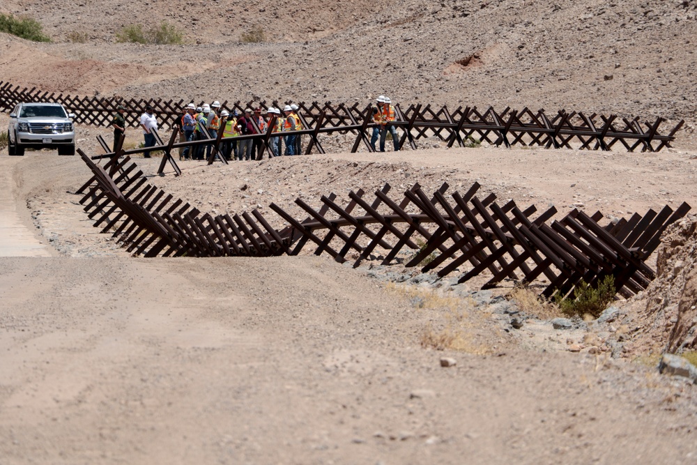Corps, contractors conduct border barrier assessments
