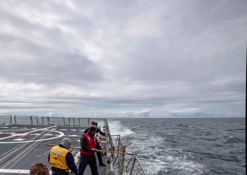 USS Kidd (DDG 100) Conducts Operations During Exercise Northern Edge 2019