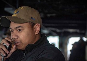 USS Kidd (DDG 100) Conducts Operations During Exercise Northern Edge 2019