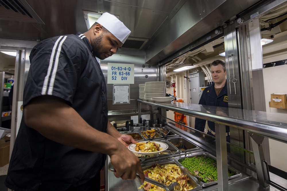 Lunch Time Aboard USS John P. Murtha