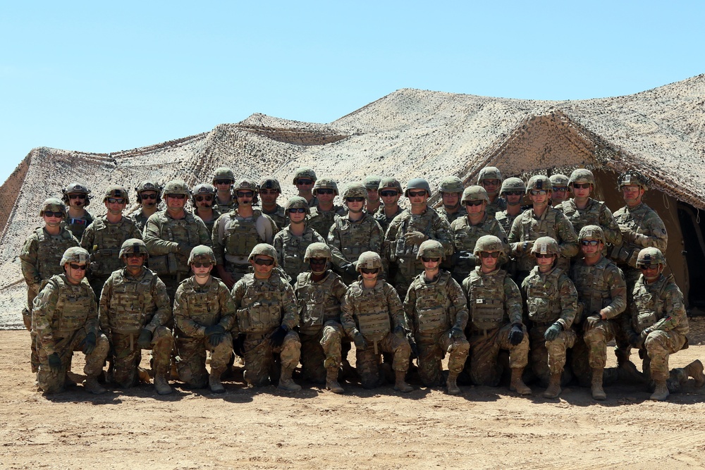 Task Force Spartan Soldiers perform an Emergency Deployment Readiness Exercise (EDRE)