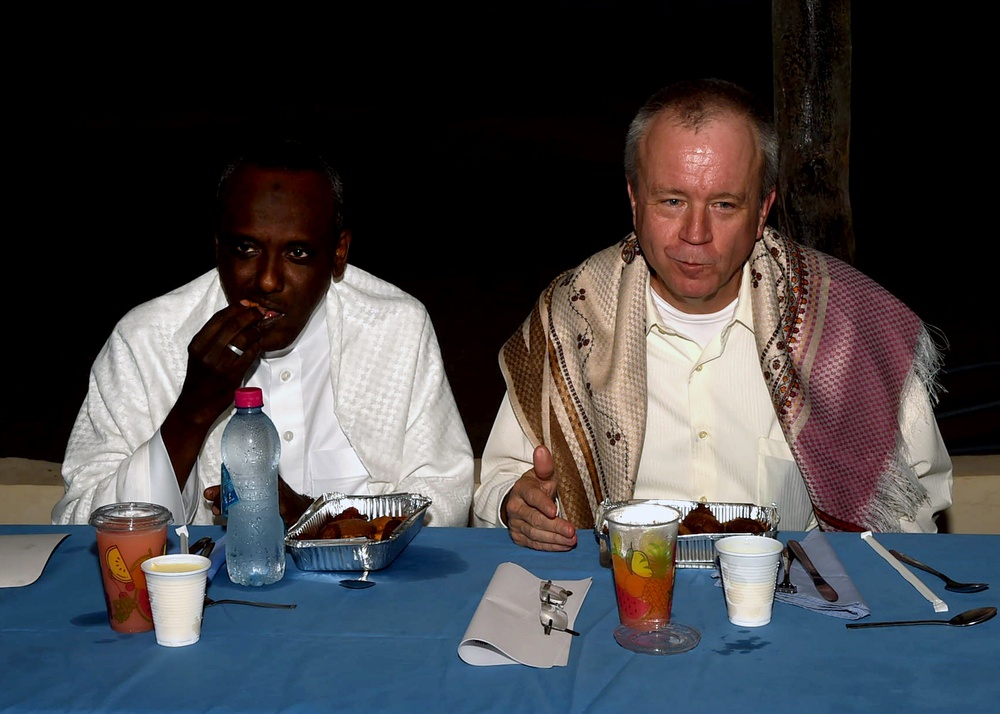 CJTF-HOA, U.S. Embassy celebrate Iftar in Djibouti
