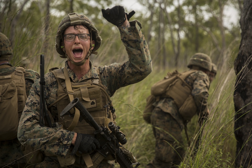 DVIDS - Images - U.S. Marines conduct a platoon attack [Image 9 of 10]