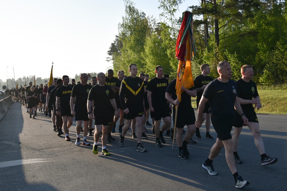 Grafenwoehr Soldiers participate in Run to Honor