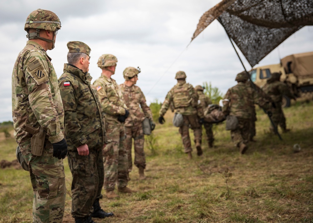Liberty Soldiers hone their skills during MASCAL Exercise