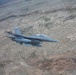 F-16 Prepares to Land at Holloman AFB