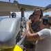 Loading the AIM-9X Missile on an F-16