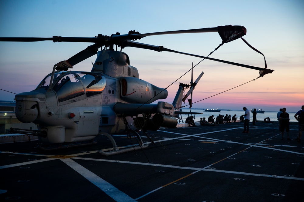 USS New York departs Naval Base Norfolk for Fleet Week New York