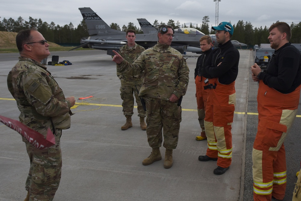 SCANG’s first day of flying in support of ACE 19