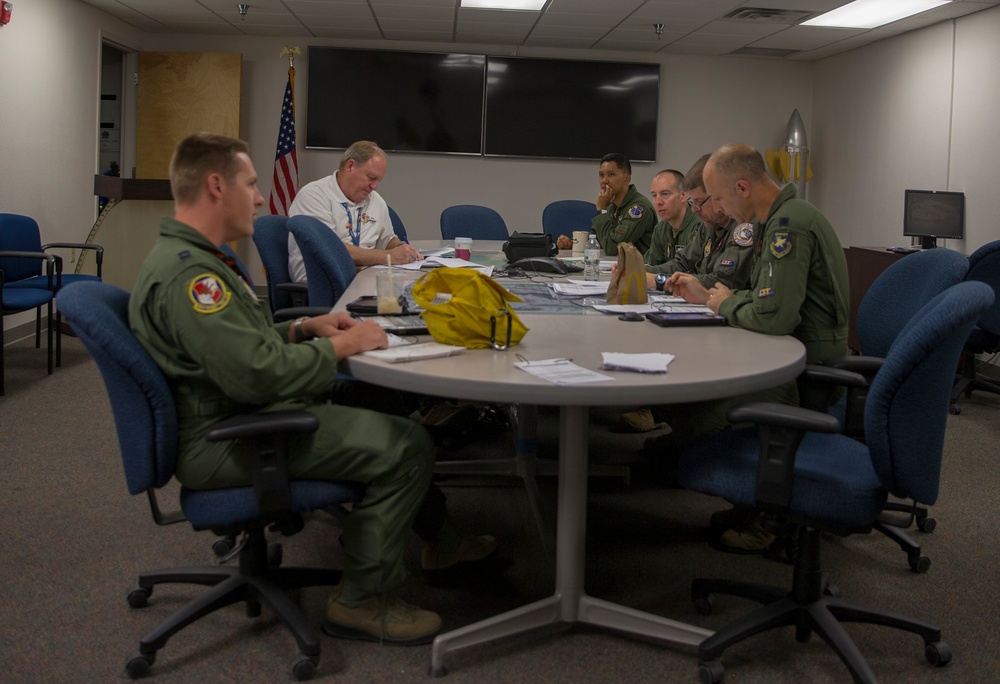 Preflight Brief before AIM-9X Test