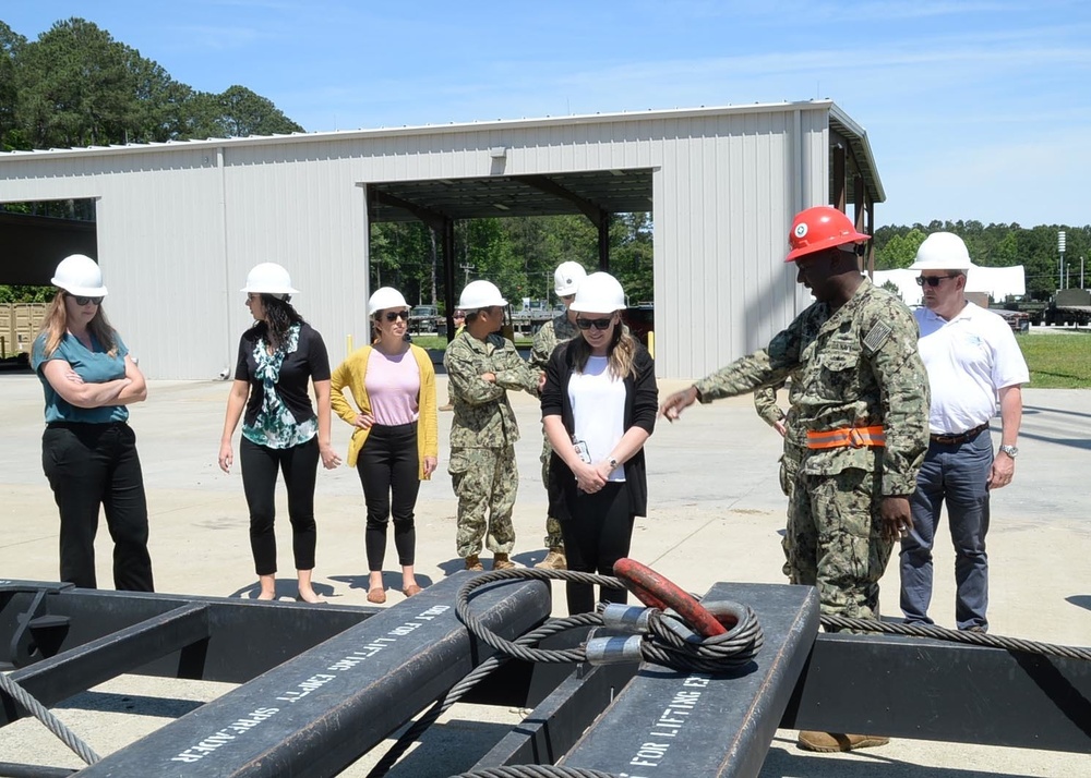DASN visits Navy Expeditionary Logistics Support Group
