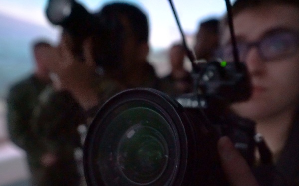 Bonhomme Richard Sailors Conduct Visual Information Training