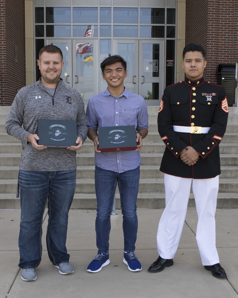 Denison High School student selected for Marine Corps program
