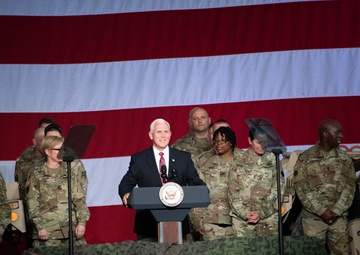 Vice President Pence visits Fort McCoy