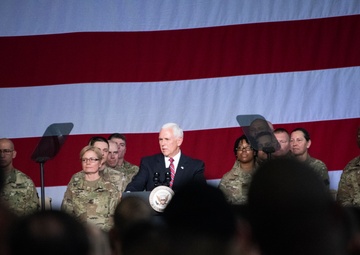Vice President Pence visits Fort McCoy
