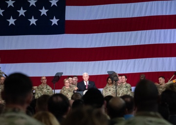 Vice President Pence visits Fort McCoy