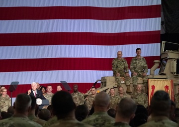 Vice President Pence visits Fort McCoy