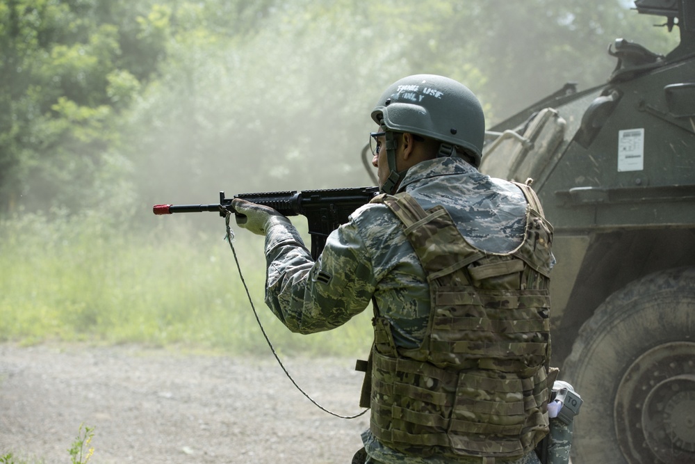 Medical Airmen perform tactically