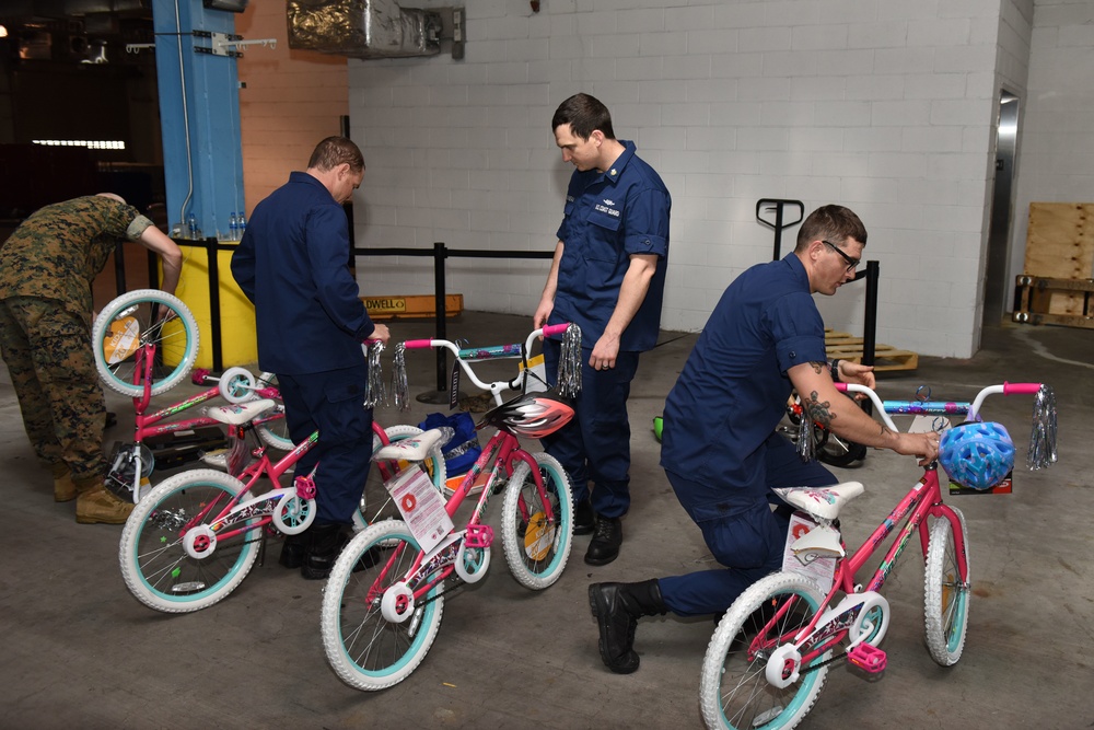 USO Bike Build: Fleet Week New York 2019