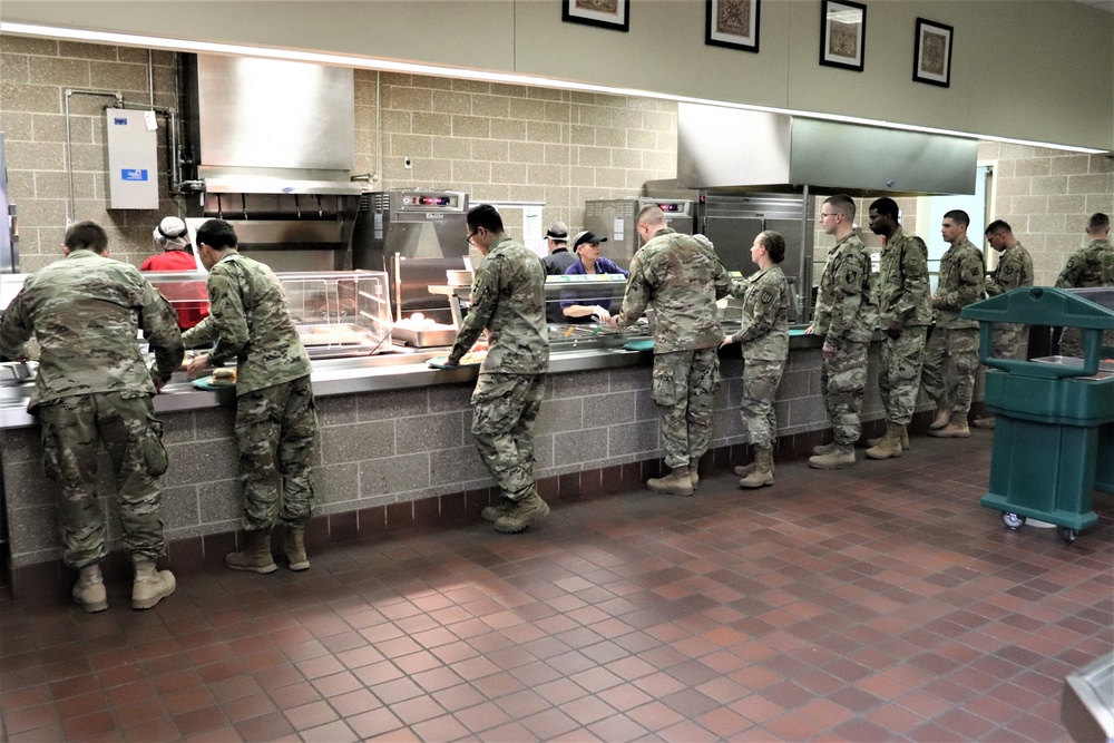 2019 Dining Facility Operations at Fort McCoy