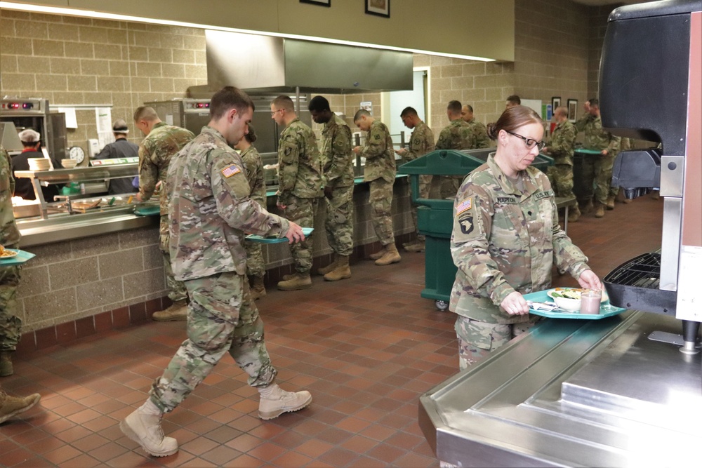 2019 Dining Facility Operations at Fort McCoy