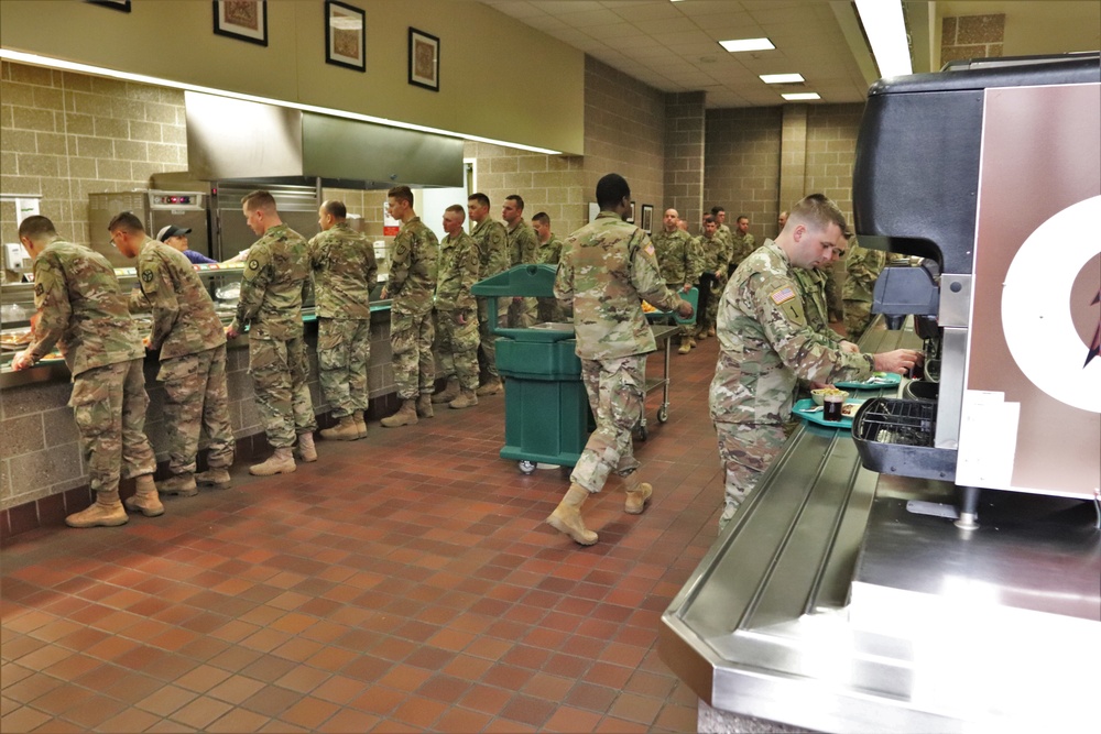 2019 Dining Facility Operations at Fort McCoy